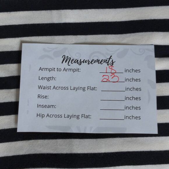 Karl Lagerfeld Womens T-Shirt Black Striped Cap Sleeve Scoop Neck Stretch Lace S - Picture 9 of 9